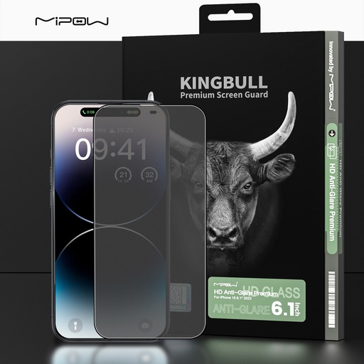 Cường lực chống vân Mipow Kingbull cho iPhone